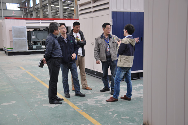 黑龍江奧德燃?xì)鈦砦錆h齊達(dá)康公司考察